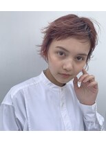 ミンクス 青山店(MINX)&nbsp;ピンクカラー×ショート