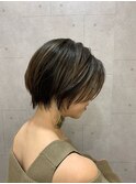 グラデーション×ショート