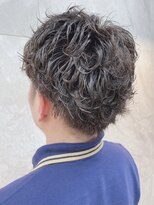 ドゥマン(Demain)&nbsp;スパイラルツイストパーマ/ツーブロックスリークショート