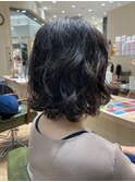 ミディアム／ボブ／ウェーブ／ばっさり／ハネてもOK
