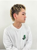メンズのショートウルフ