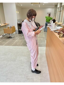 シンス(Since) ミルクベージュとワンレングス　　中村隆一