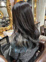 ユーアールキャッスル(UR CASTLE) インナー グラデーション 水色