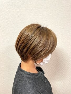 ヘアハウス ルアナ(Hair House Luana by NYNY) シークレットハイライトショートスタイル☆