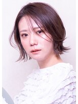 コルテヘアー(corte.hair) シースルーPINK BOB