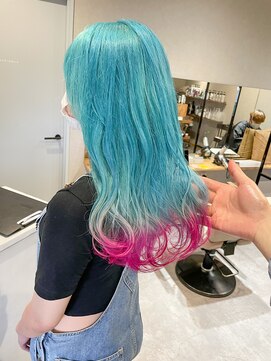 ニュウニュウ(NIU NIU) ターコイズピンクカラー♪