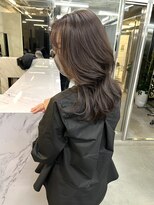 アリュウル 表参道 青山(Allure)&nbsp;上品韓国デジタルパーマくびれヘアレイヤーカット　千葉
