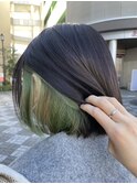 【branche大前】インナーカラー×グリーンカラー