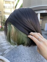 ブランシェ JR勝川駅南口店(BRANCHE)&nbsp;【branche大前】インナーカラー×グリーンカラー