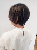 ハイライト×もみれ毛ショート