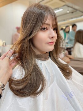 バイオレット 表参道店(Violet) 韓国ヘアー　レイヤーカット　くびれヘア