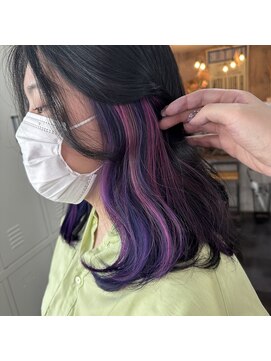 トゥーミー(to mee) ムラサキ×ピンク♪