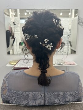 ヘアセットサロン クリアリティ(clarity) あみおろしアレンジ