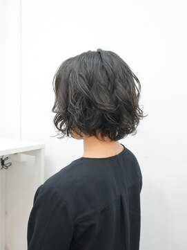 アーシェ 横浜店(A'SHE) MIXパーマでこなれ感ボブなお客様スタイル