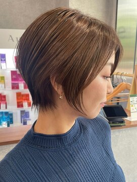 プルーヴ 秋葉原(prove) 30代40代大人女性/前髪ありショートボブ/ショートヘア/髪質改善