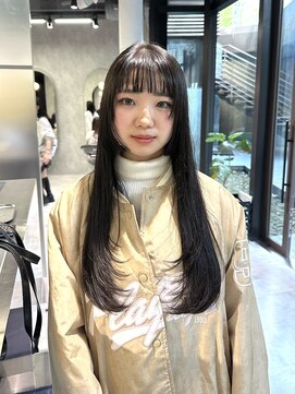 シティ(CITY) 姫カット レイヤーカット 表参道 韓国ヘア