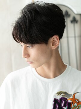 トニーアンドガイメン ホテル京阪仙台店(TONI&GUY MEN) アッシュカラーでリラックス！愛されラフマッシュヘアe仙台