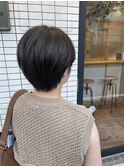 コンパクトショート／オリーブブラウン