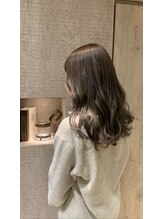 アース 岡崎店(HAIR&MAKE EARTH) 透明感たっぷりグレージュ