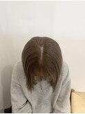 40代50代ハンサムショートアンブレラカラーベリーショートボブ