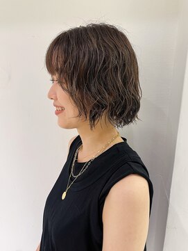 スペシウムバイアンバースデー(spacium by UNBIRTHDAY) くせ毛風パーマ/ニュアンスパーマ 【HIYORI】