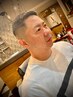 【新規◆オトナの魅力】メンズカット+白髪染めカラー ￥8000《グレイカラー》