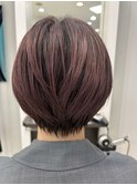 くびれショート/ピンクアッシュ