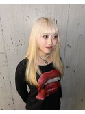 ホワイトブロンド/ハイトーンカラー/ブリーチカラー