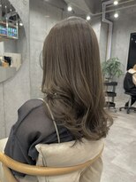 イミ(imi) オリーブベージュ/オリーブグレージュ/透明感カラー/ブリーチ無