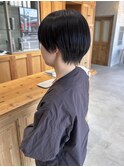 ショート×ブルーブラック