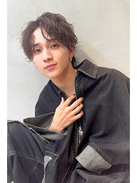 キャンバス バイ ネオリーブ 横浜西口(Canvas by neo.) 横浜★ツイストスパイラルパーマウルフカット