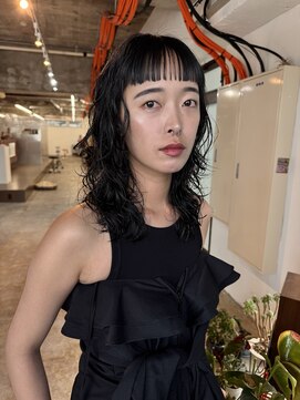 クレン(CLENN) 黒髪パーマ