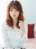 センター北/髪質改善/アプリコットオレンジ☆デジタルパーマk