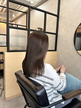 マイルームギンザ 銀座店(my room GINZA) 【艶髪スタイル】ベージュ 簡単スタイリング 銀座 東銀座