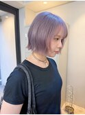 ボブ◎ピンクラベンダー
