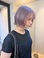 フラム 渋谷(flamme)&nbsp;ボブ◎ピンクラベンダー