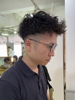 マアム ジー 明大前店(ma'am Zee) ショートツイストパーマ