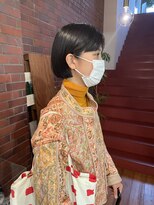 キーチェ 梅田中崎町(keych)&nbsp;ミニボブ/切りっぱなしボブ[中崎町/梅田駅］