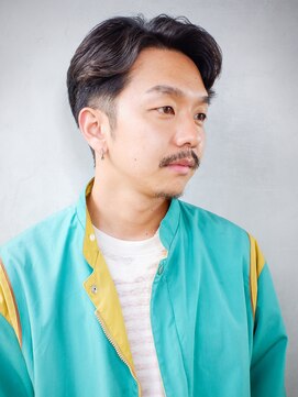 アルバム 渋谷パルコ(ALBUM) フェザーパーマブルーブラックサーフカール_F20056