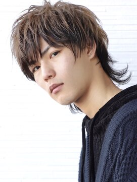 デプト(DEPT.) ニュアンスパーマシャドウパーマウルフカットメンズパーマ佐賀