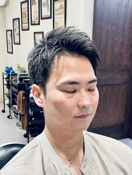 グレイスフルバーバーロンドン 大宮店(Graceful Barber London) 【30代 男性】ロンドンカジュアルショート（大宮/バーバー）