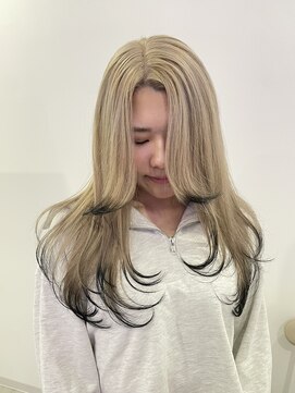 エススウィート 京都駅店(S.SWEET) レイヤーカット×ブランドベージュ×ブラック