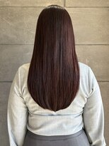 ディスコネクト(DISCO-N-NECT)&nbsp;チョコレートブラウンカラー 艶髪 髪質改善 ストレート 20代