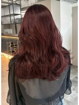 パーク(PARK) ワインレッド♪　町田　髪質改善