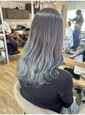 シルバーグレージュシルバーアッシュラベンダーシルバーブリーチ