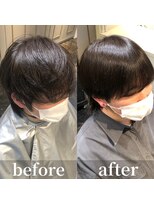 エノア 青山(ENORE) メンズ縮毛矯正/曲がる縮毛矯正/メンズ髪質改善/メンズカット