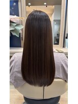 ラディシュ さがみ野(RADISH) 髪質改善トリートメント縮毛矯正前髪カット◎うる艶ストレート