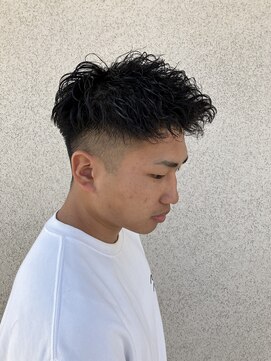 ゴットラトゥール(GOTTO LATOUR) ツイスパ/ツイストパーマ/アップバング/メンズパーマ/岡崎市