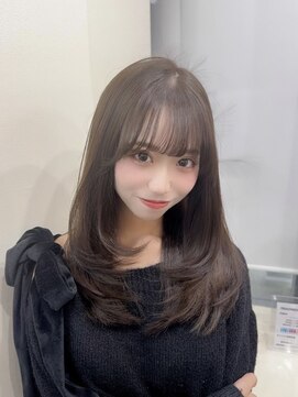 マーシュ ルーヴェ(marshu Luve) ミディアムレイヤーカット/髪質改善/韓国ヘア/ハッシュカット