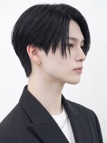 エイド 本店(aid)&nbsp;韓国風前下がりセンターパート刈り上げツーブロック